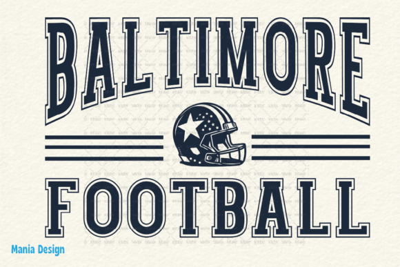 Baltimore Football Team Fan Spirit PNG: Elevating Your Design Projects