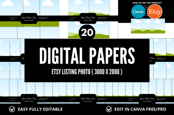 Elevate Your Etsy Shop with Professional Listing Mockups