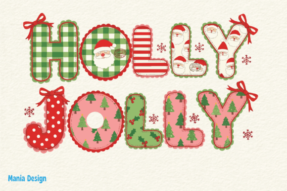 Holly Jolly Christmas PNG: Festive Design Asset