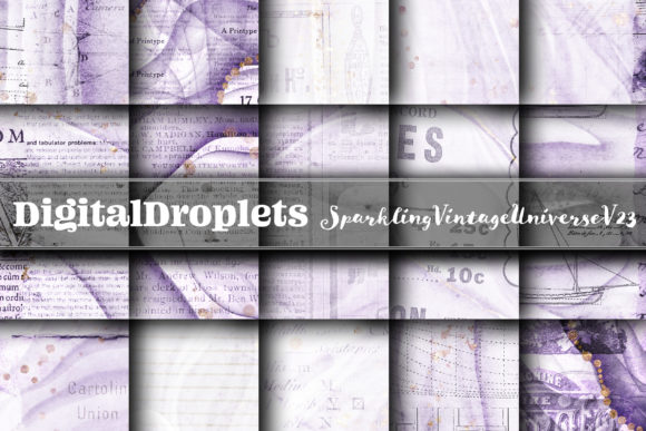 Sparkling Vintage Universe Vol. 23: Elevate Your Design Projects