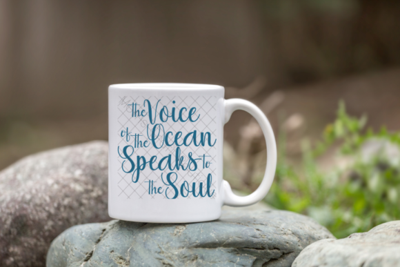 Voice of Ocean Speaks to the Soul: SVG Design Elegance